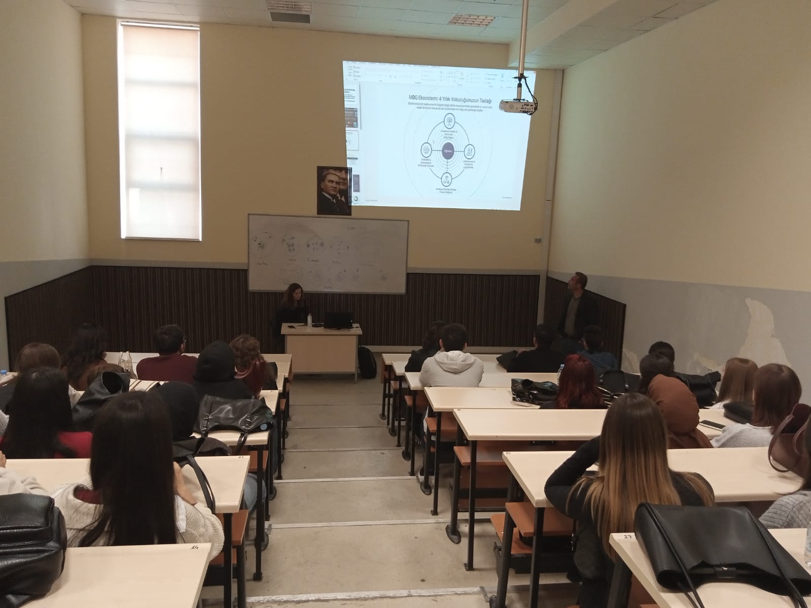 Bölümümüze yeni kayıt yaptıran öğrencilere eğitsel uyum ve uygulama etkinliği (oryantasyon) gerçekleştirilmiştir
